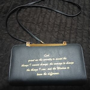 Elegant Black and Gold Women's Bag